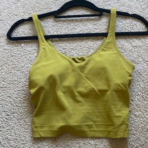 lululemon yellow align tank